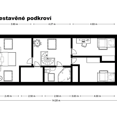 شقة U Krumlova